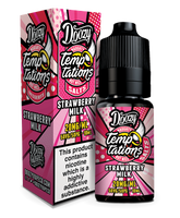 DOOZY TEMPTATIONS 10ML NIC SALTS STRAWBERRY MILK (10)